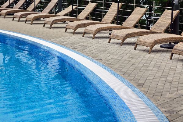 Cost of Poolside Hardscaping in Lehi